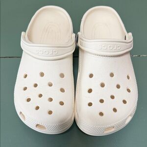 Crocs Classic Clog - White - Men 7/Women 9